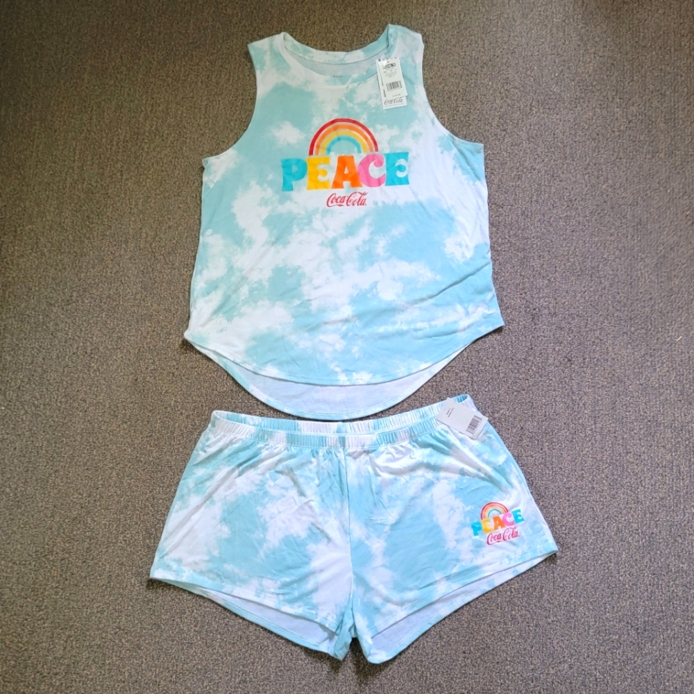 Shorts and Tank Pajama Set